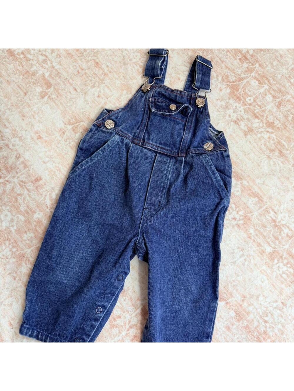 Vintage Disney Winnie the Pooh denim overalls